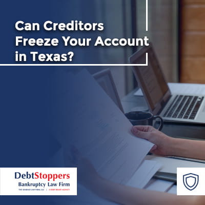 Can creditors freeze your bank account in Georgia or Texas? What you need to know - image 2